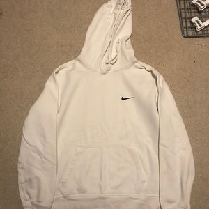 White Nike hoodie